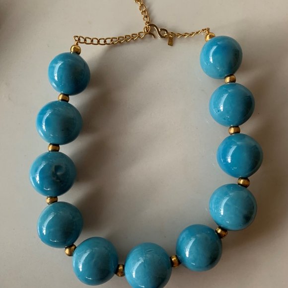 Kenneth Lane chunky beaded choker - Picture 10 of 10